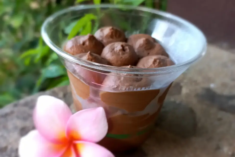 Photo de dessert du jour a consulter sur facebook